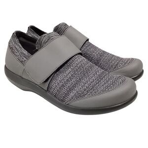Traq By Alegria Q Chip Womens 9.5 41 Gray Smart Walking Shoes Qwik Dasher Loafer